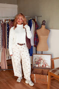 Load image into Gallery viewer, The Colette Dot Jeans - Brown