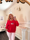 Load image into Gallery viewer, The All-American Angel Sweatshirt – Red