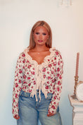 Load image into Gallery viewer, The Rosehill Ruffle Cardigan