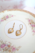 Load image into Gallery viewer, Heirloom Hearts Drop Earrings