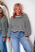 Load image into Gallery viewer, The Parisian Stripe Chalet Knit