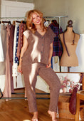 Load image into Gallery viewer, The Brontë Knit Set - Mocha Heather
