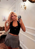 Load image into Gallery viewer, The After Hours Halter Top - Black