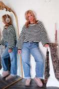 Load image into Gallery viewer, The Parisian Stripe Chalet Knit