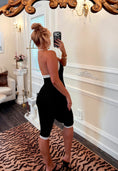 Load image into Gallery viewer, The Montmartre Minuit Capri Jumpsuit