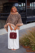 Load image into Gallery viewer, The Valmont Fur Poncho