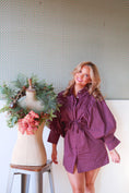Load image into Gallery viewer, The Maison Mademoiselle Dress - Plum
