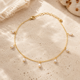 Load image into Gallery viewer, The Fleur de Mer Anklet