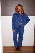 Load image into Gallery viewer, The Elliston Scalloped Jeans – Classic Indigo