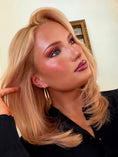 Load image into Gallery viewer, The French Chic Hoops - 40 mm