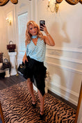 Load image into Gallery viewer, The Le Marais Ruffle Skirt — Noir