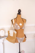 Load image into Gallery viewer, The Capri Heirloom Crochet Bikini – Crème & Cocoa