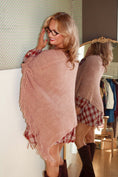 Load image into Gallery viewer, The Sutton Fringe Poncho – Camel