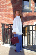 Load image into Gallery viewer, The Notting Hill Ruffle Blouse