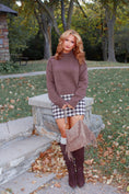 Load image into Gallery viewer, The Ashbury Roll Neck - Mocha Truffle