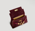Load image into Gallery viewer, Janáe Mini Handbag — Bordeaux Suede