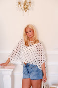 Load image into Gallery viewer, Polka Dots In Paris Poncho