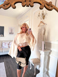 Load image into Gallery viewer, La Française Cape Top – Crème Brûlée