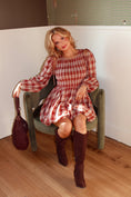 Load image into Gallery viewer, The Winslow Dress – Maple Plaid