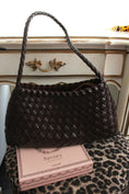 Load image into Gallery viewer, Le Chocolat Woven Shoulder Bag