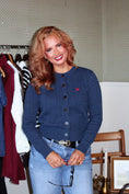 Load image into Gallery viewer, The Cavalier Cardigan - Regal Navy