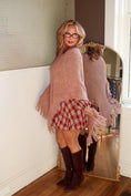 Load image into Gallery viewer, The Sutton Fringe Poncho – Camel