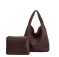 Load image into Gallery viewer, The Margaux Woven Tote - French Roast