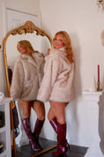 Load image into Gallery viewer, The Champagne Chalet Fur Coat
