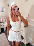 Load image into Gallery viewer, The Juliette Eyelet Skort Set