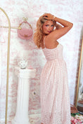 Load image into Gallery viewer, Blush Lacewood Midi Dress