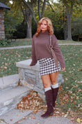Load image into Gallery viewer, The Ashbury Roll Neck - Mocha Truffle