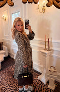 Load image into Gallery viewer, Montaigne Zebra Longline Trench Coat