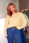 Load image into Gallery viewer, Timeless Threads Cardigan - Mustard Seed