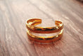 Load image into Gallery viewer, Ronan 18k Gold Bangle