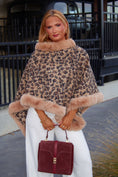 Load image into Gallery viewer, The Valmont Fur Poncho