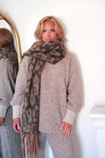 Load image into Gallery viewer, The Alpine Leopard Scarf PREORDER 12.9