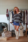 Load image into Gallery viewer, The Barrington Stripe Sweater