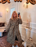 Load image into Gallery viewer, Montaigne Zebra Longline Trench Coat