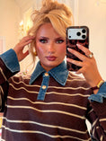 Load image into Gallery viewer, The Notting Hill Polo Sweater — English Truffle