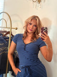 Load image into Gallery viewer, The Mariselle Set – Navy Stripe