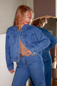 Load image into Gallery viewer, The Ellison Denim Jacket - Classic Indigo