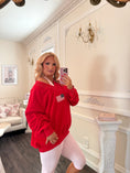 Load image into Gallery viewer, The All-American Angel Sweatshirt – Red