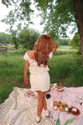 Load image into Gallery viewer, Strawberries & Crème Skirt Set