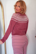 Load image into Gallery viewer, The Mulled Berry Fair-Isle Cardigan