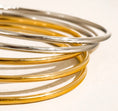 Load image into Gallery viewer, The Madeleine Mixed Metal Bangle Set