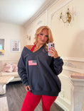 Load image into Gallery viewer, The All-American Angel Sweatshirt – Navy