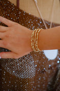 Load image into Gallery viewer, The Saint Honoré Gold Beaded Bracelet Set