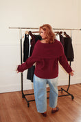 Load image into Gallery viewer, The Lennox Knit - Bordeaux