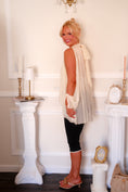 Load image into Gallery viewer, The Tuileries Chiffon Blouse – Crème