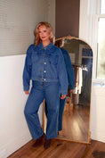 Load image into Gallery viewer, The Elliston Scalloped Jeans – Classic Indigo